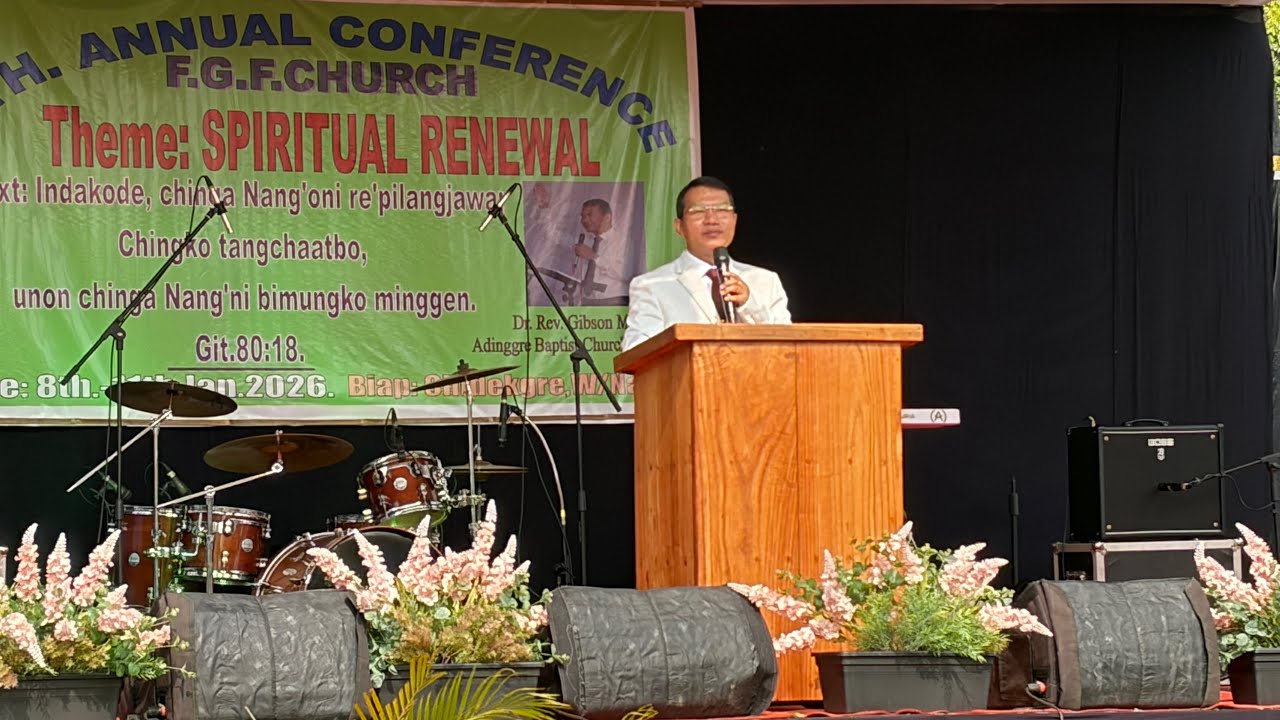 Sunday Evening || Message by Dr. Rev. Gibson Marak 