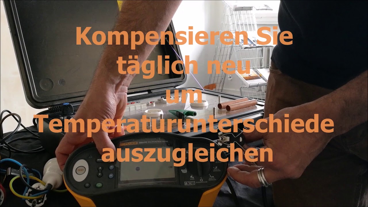 Fluke 1664 FC Messleitungen Messadapter kompensieren Bedienungsanleitung
