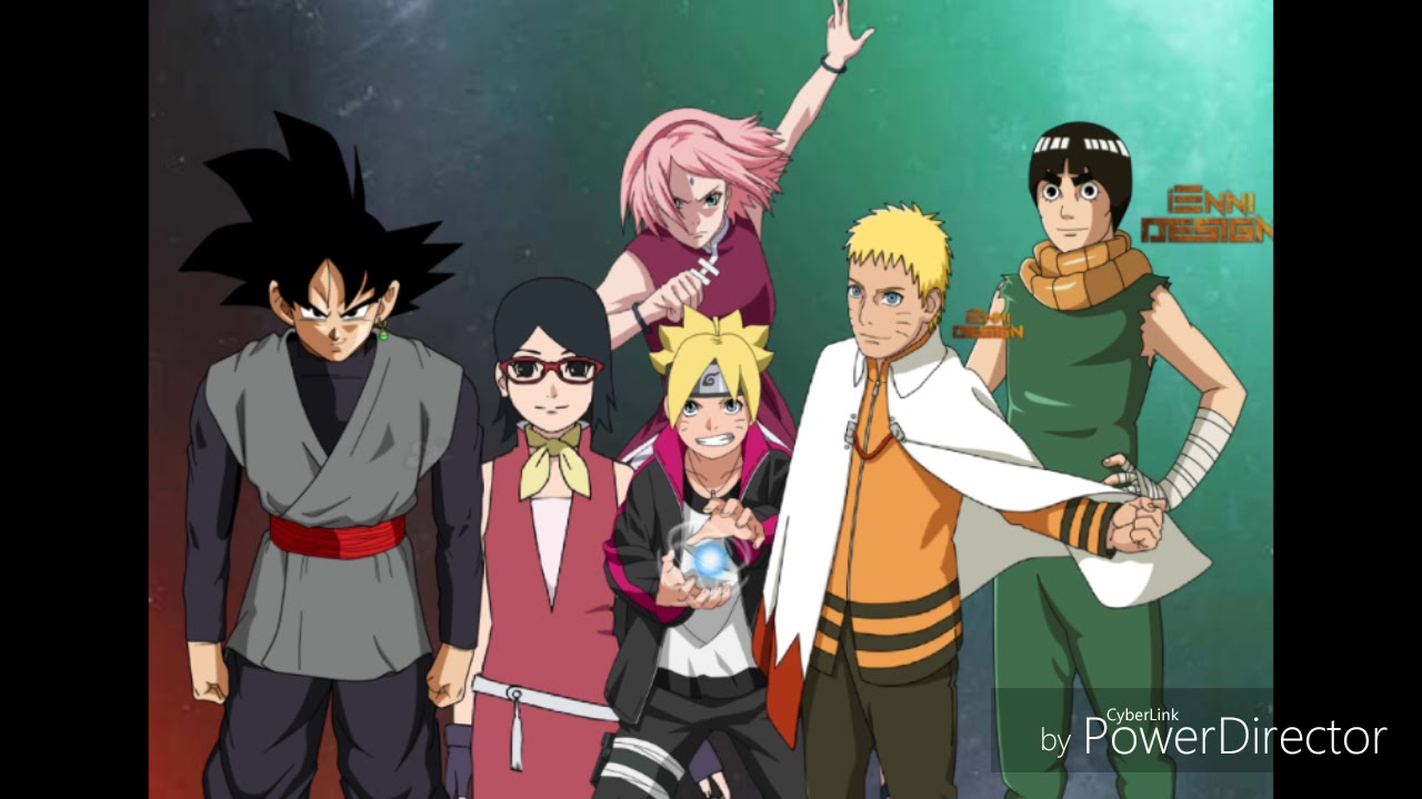 Qhps si black goku caía en el mundo de boruto parte 1