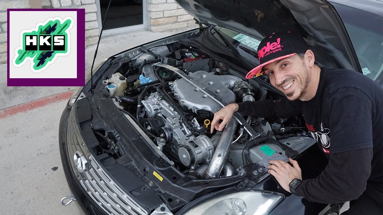 Hks Super charger G35 350z vq35de