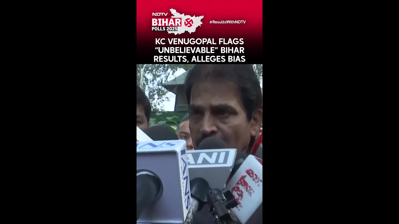 Bihar Election Results | &lsquo;EC is One-Sided&rsquo;: KC Venugopal Questions SIR After NDA Win In Bihar