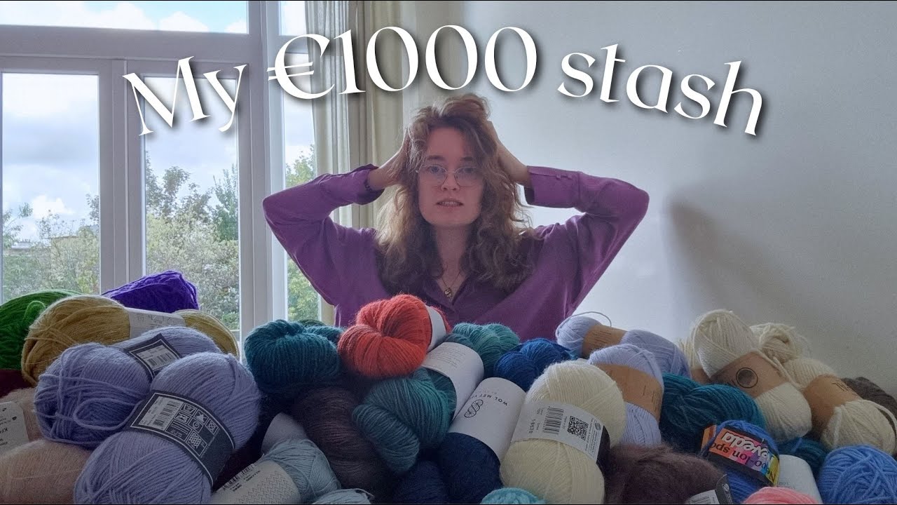 Organise my 200+ skein yarn stash with me!