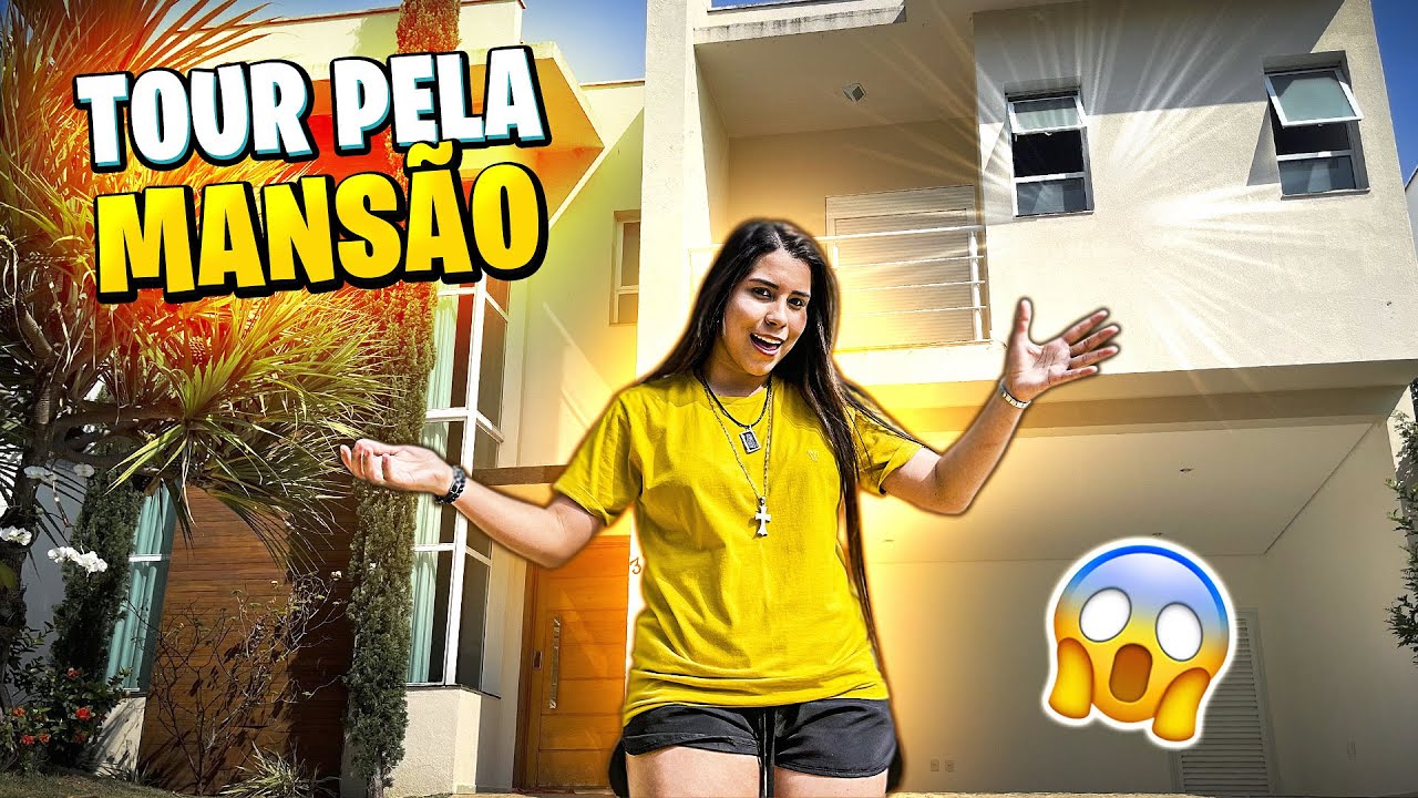 TOUR PELA MINHA NOVA MANSÃO!! *muito gigante*