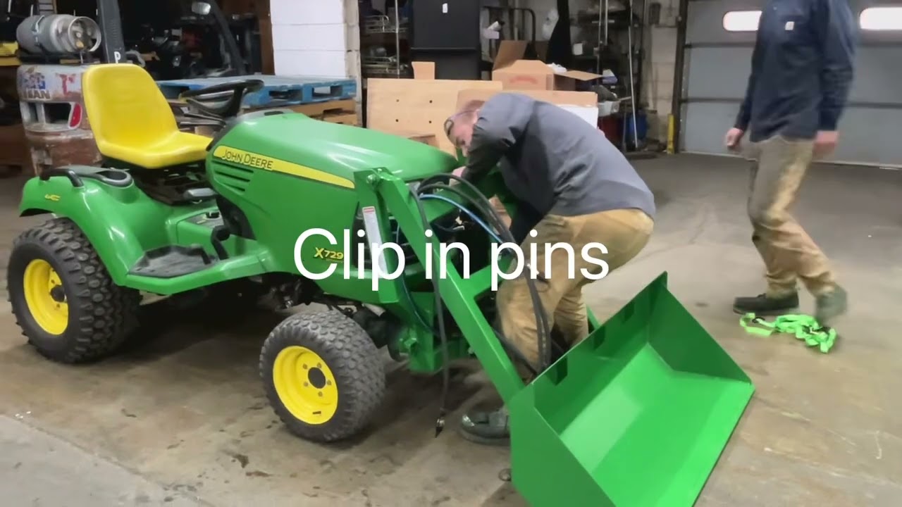 Attaching and Detaching Your Little Buck Loader