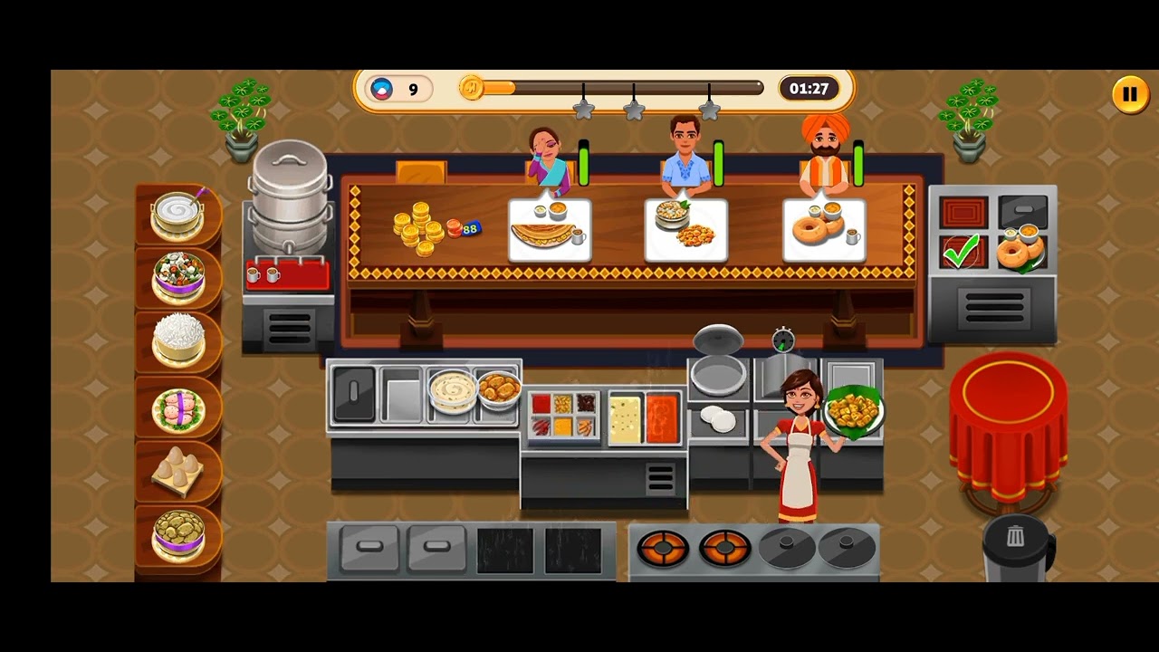 Masala express level 28 Southern Delight indian restaurant cooking game