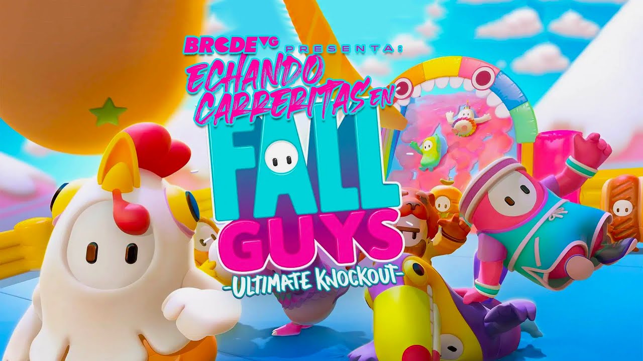 Echando carreritas en FALL GUYS: Ultimate Knockout