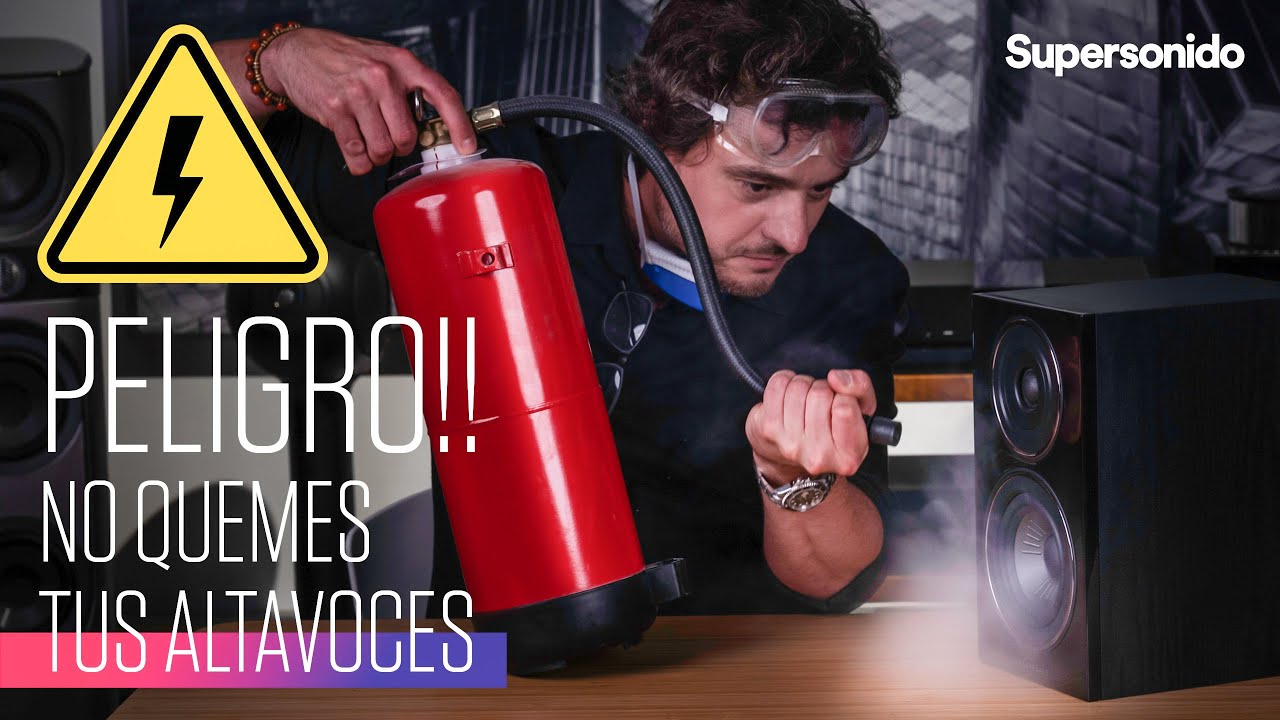 ¡¡¡ PELIGRO !!! NO QUEMES tus ALTAVOCES .
