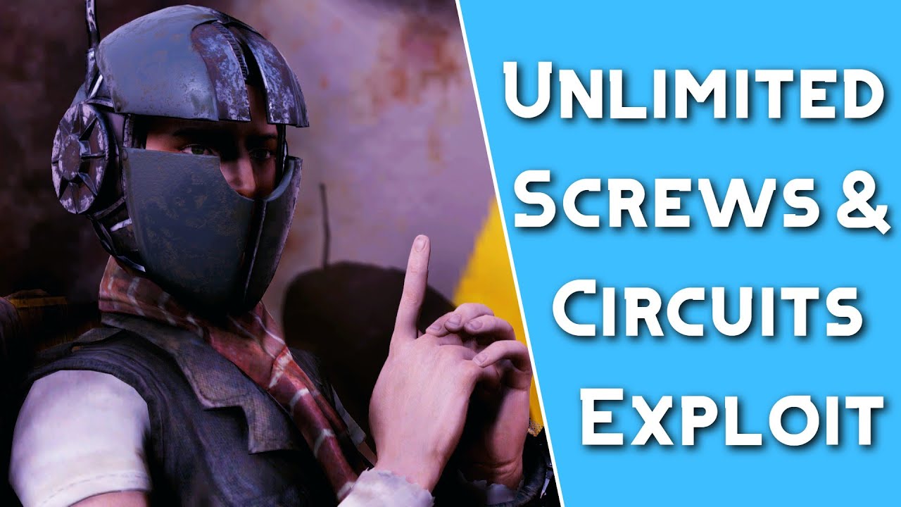 Fallout 76- Unlimited Screws and Circuits Exploit (Fallout 76 Glitch)
