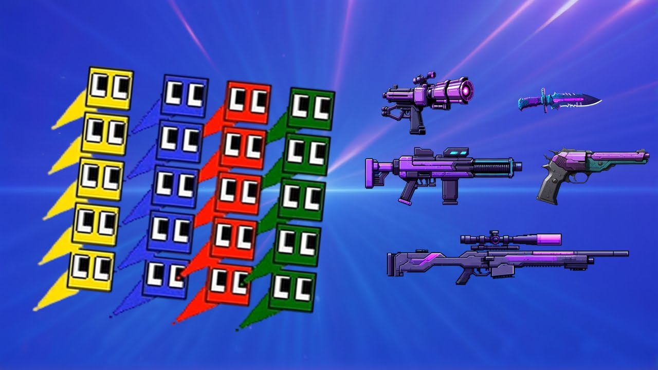 Square Battle: 5 vs 5. One Winner