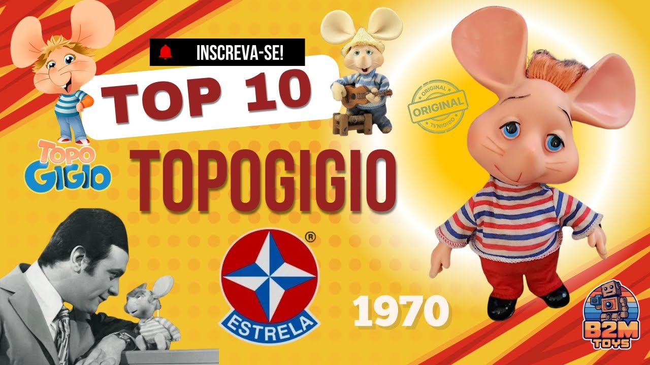 🔥TOPO GIGIO 1970: AS COISAS MAIS INCRÍVEIS QUE VOCÊ NÃO SABIA!😱