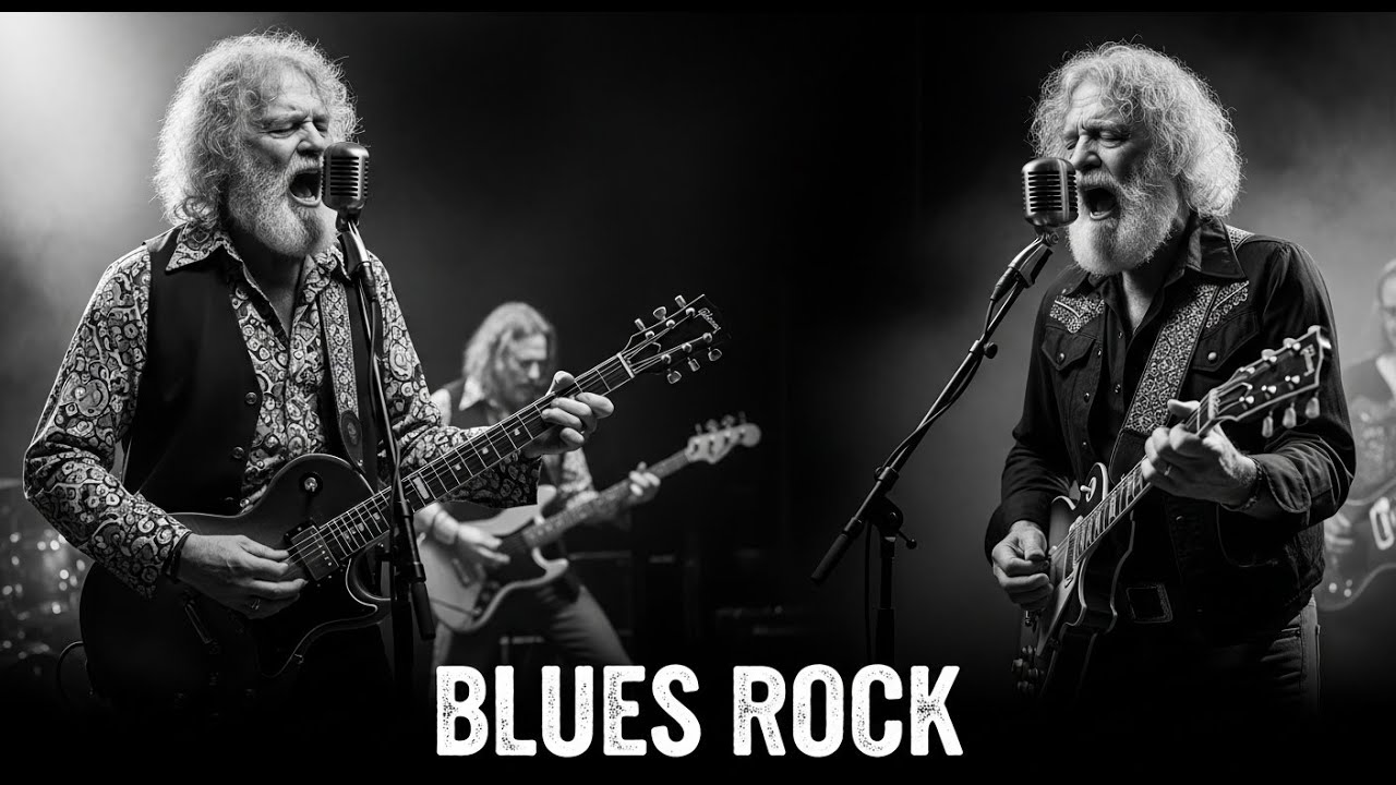 AC DC, Led Zeppelin, Jimi Hendrix, Deep Purple – Classic Rock Flames & Blues Rhythm