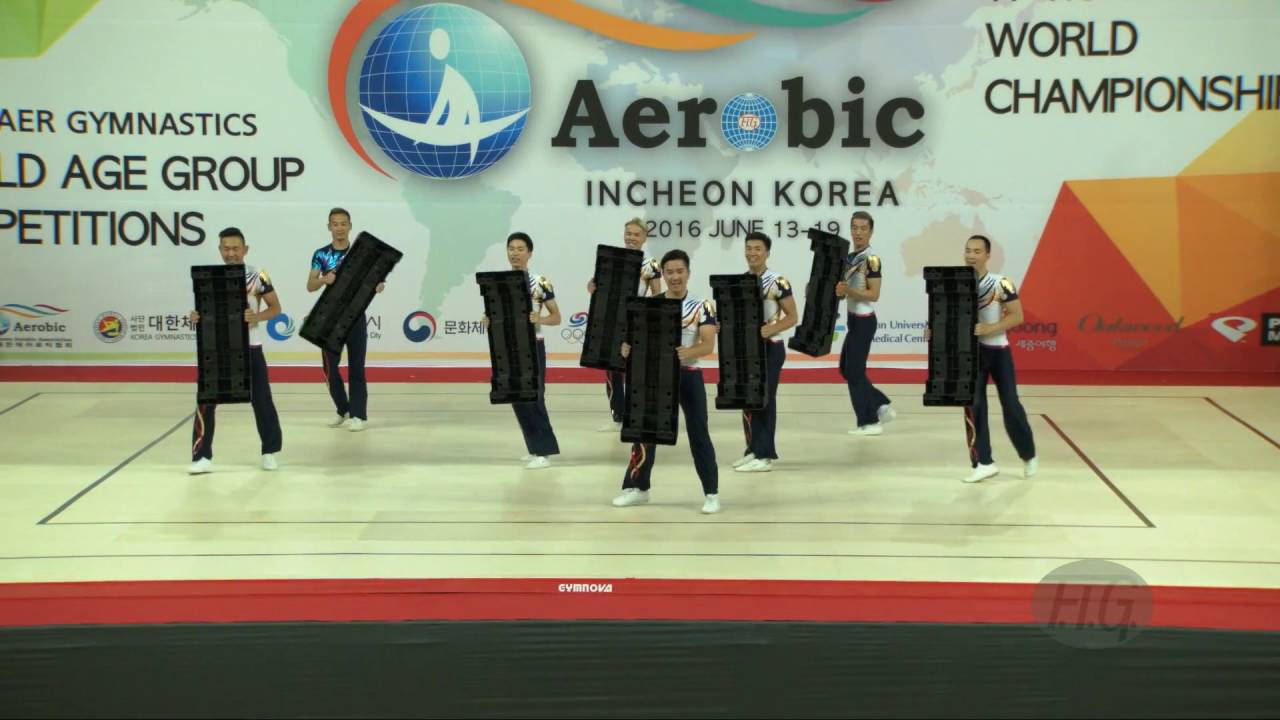 Mongolia  (MGL) - 2016 Aerobic Worlds, Incheon (KOR) - Qualifications Step