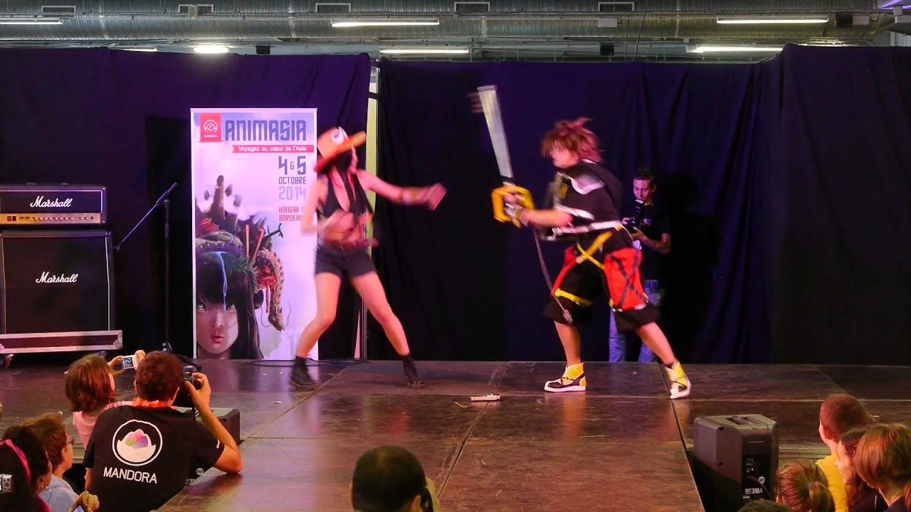 Animasia 2014 - Défilé Cosplay Samedi - 03 - Crossover - One Piece - Kingdom Hearts