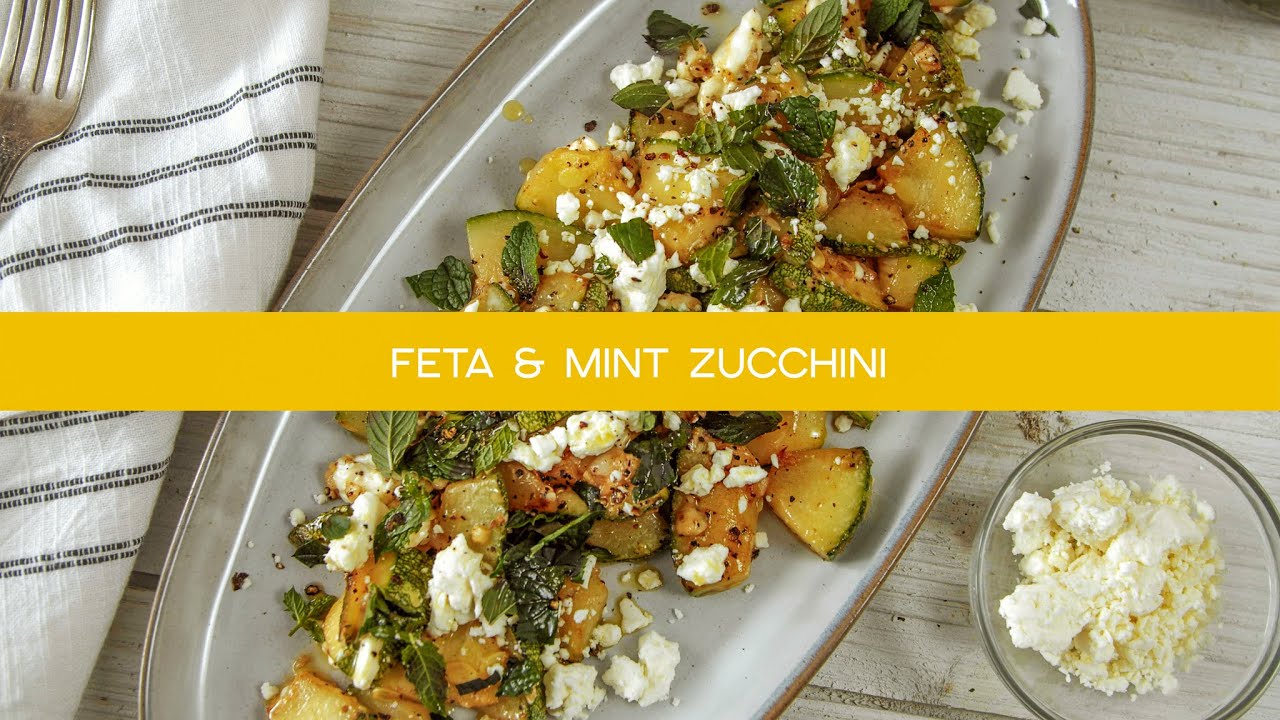Feta & Mint Zucchini - Fabio's Kitchen Season 5