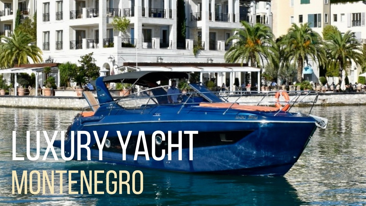 AKUL YACHTS presents AKUL (Cranchi Z35 - 12m) Porto Montenegro