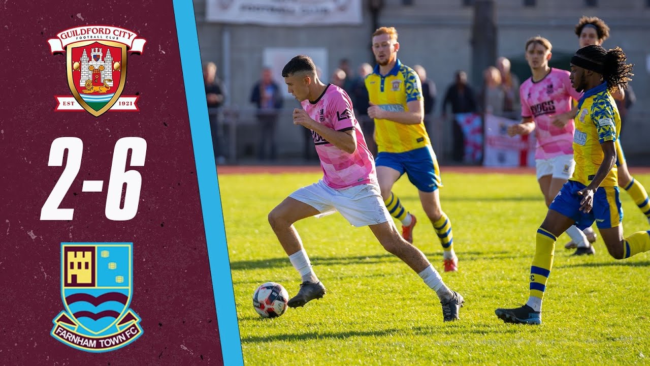 Goals Galore In Guildford! | Guildford City vs Farnham Town | Full Match Highlights