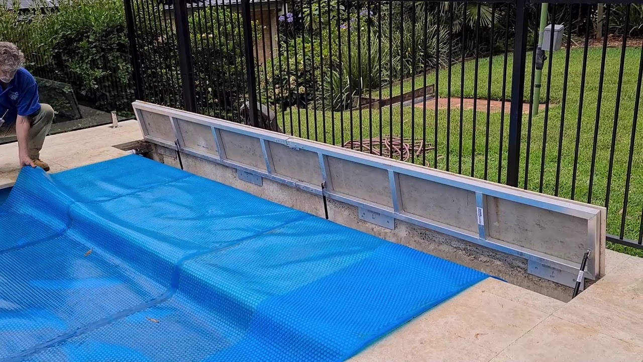 Aussie UnderCover® Power21 in Paving - hidden underground pool cover