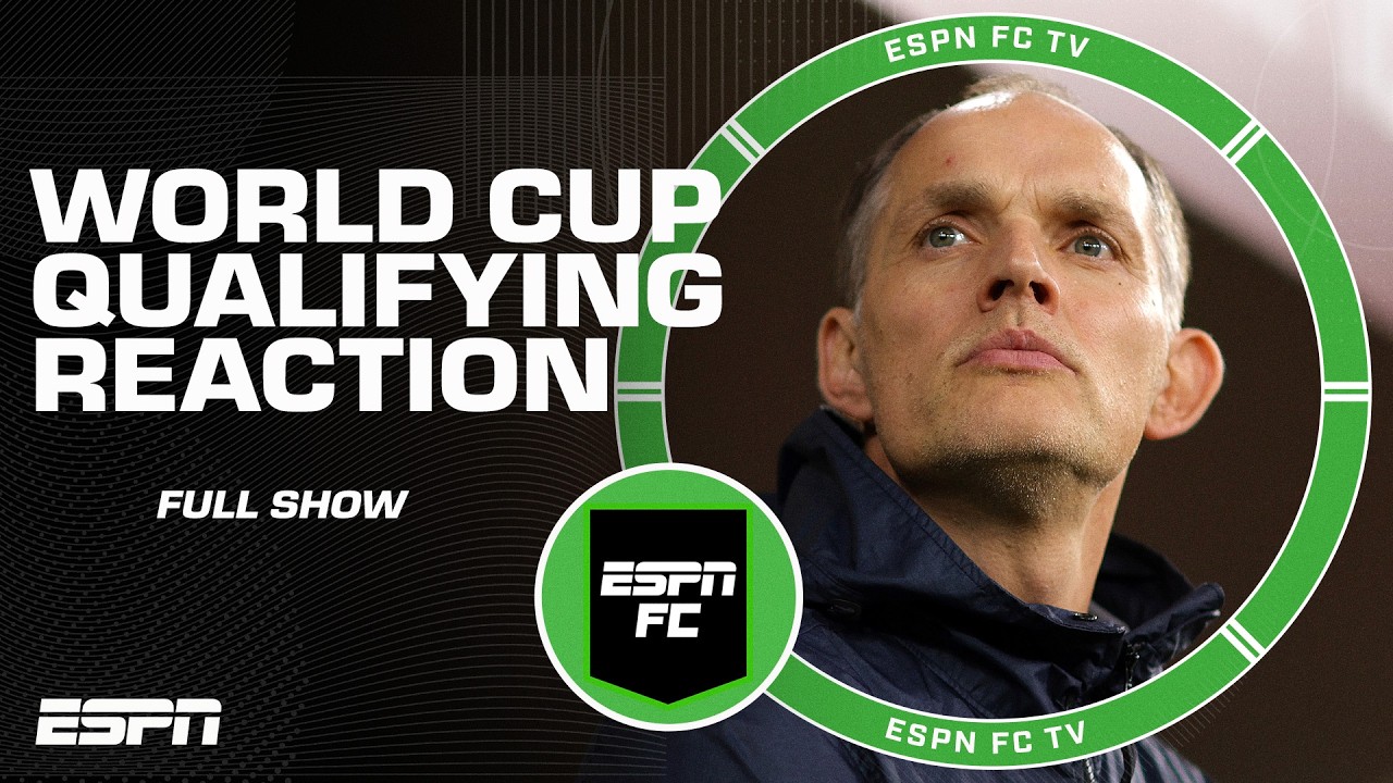 FULL SHOW: UEFA World Cup Qualifying reaction + Tuchel address Bellingham sub | ESPN FC
