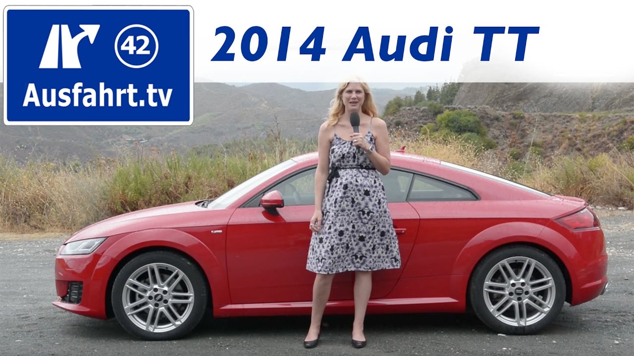 2014 Audi TT 2.0 TFSI sline - Fahrbericht der Probefahrt / Test / Review (German)