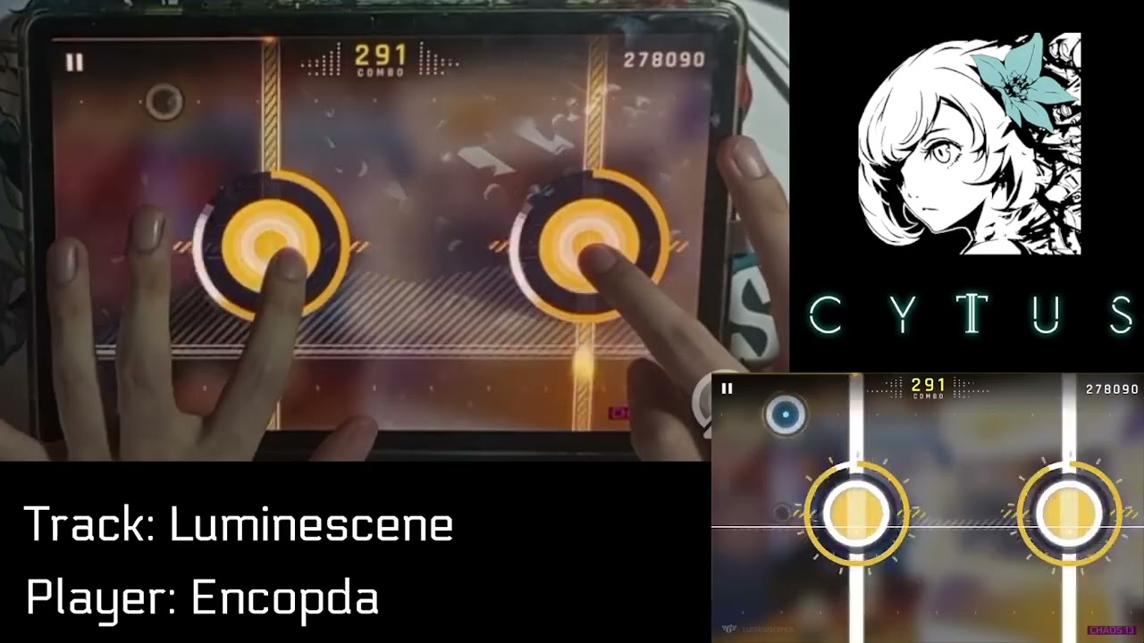 【Cytus II】Luminescene / CHAOS Lv. 13 MM TP100