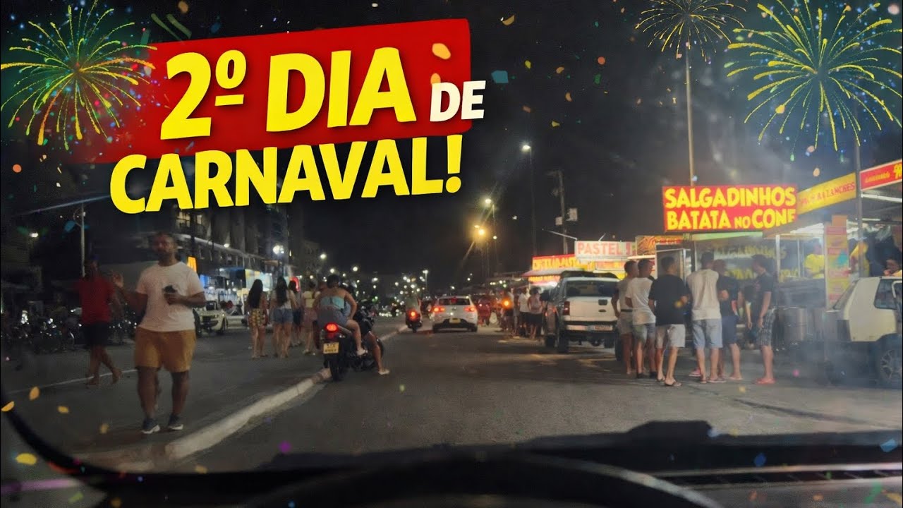 🟢 SEGUNDO DIA DE CARNAVAL, quase não foi mas foi 😂