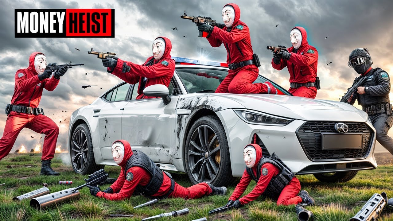 PARKOUR VS MONEY HEIST! 6 | BAD GUYS: No ESCAPE, POLICE Close In Fast (BELLA CIAO REMIX) | Epic POV
