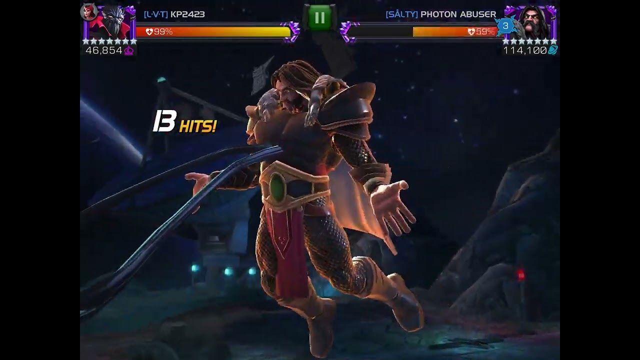 Symbiote Supreme vs Serpent Node 46 Aspect Of Evolution AW S54 Mcoc