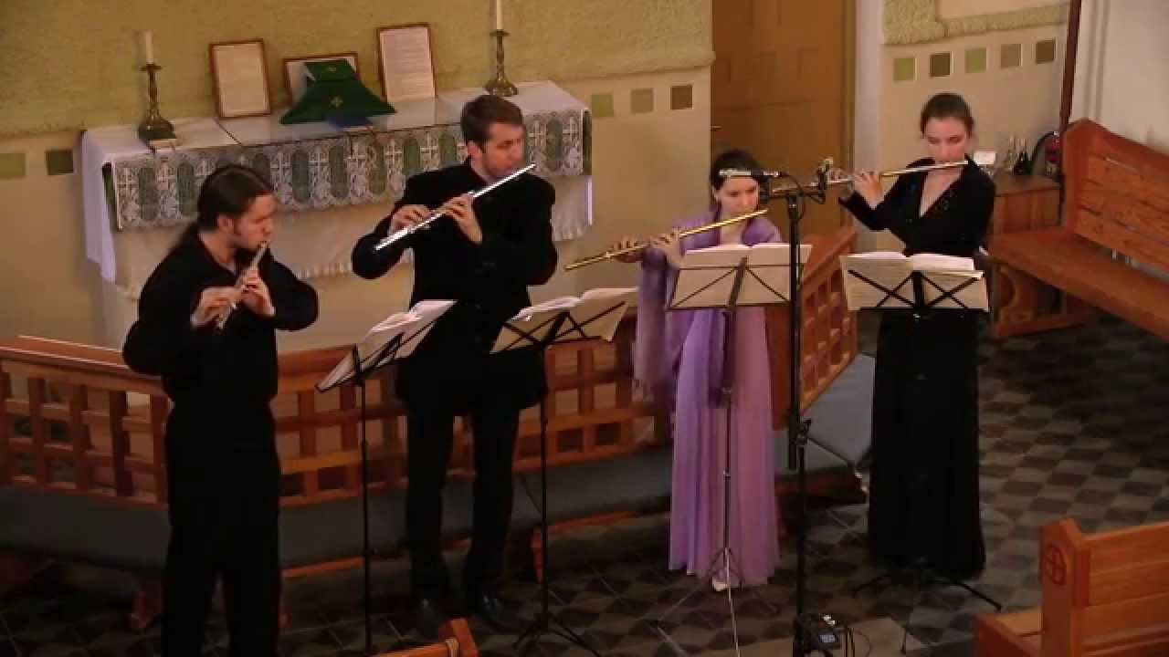 Friedrich Kuhlau. Quartett e-moll, für vier Flöten, op. 103