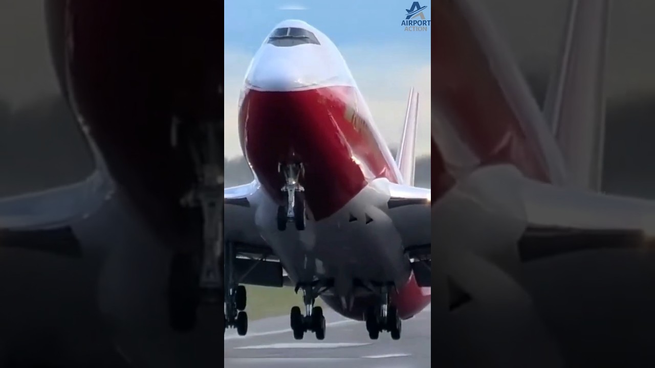 Boeing 747-400(F) HEAVY DEPARTURE ✈️ Birmingham Airport ( BHX ) #shorts #aviation #plane #avgeek