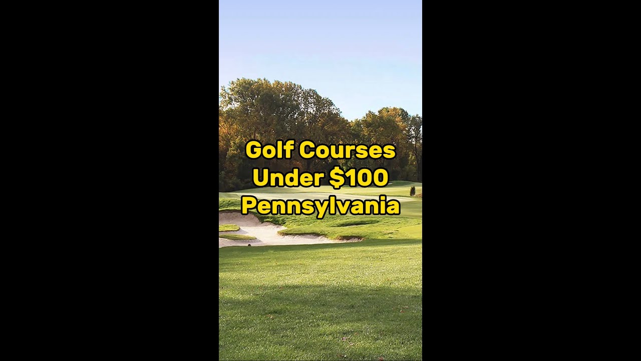 Best public golf course in Pennsylvania #shorts #shortsvideo #golfcourse  #golf #affordable #cheap