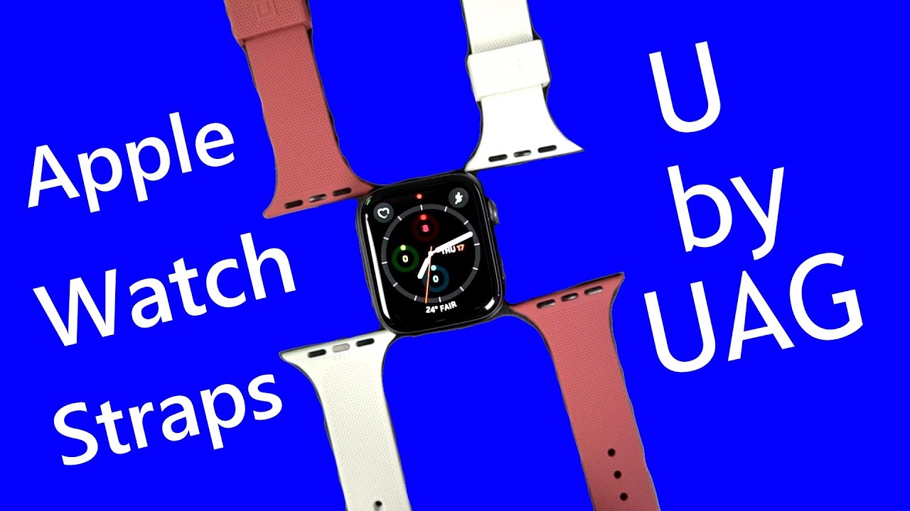 [U] by UAG Apple Watch Silicon Straps Unboxing