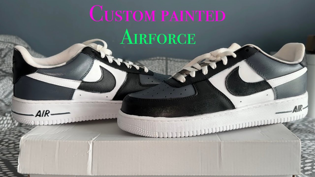 Custom painted Airforce 1's........AGAIN