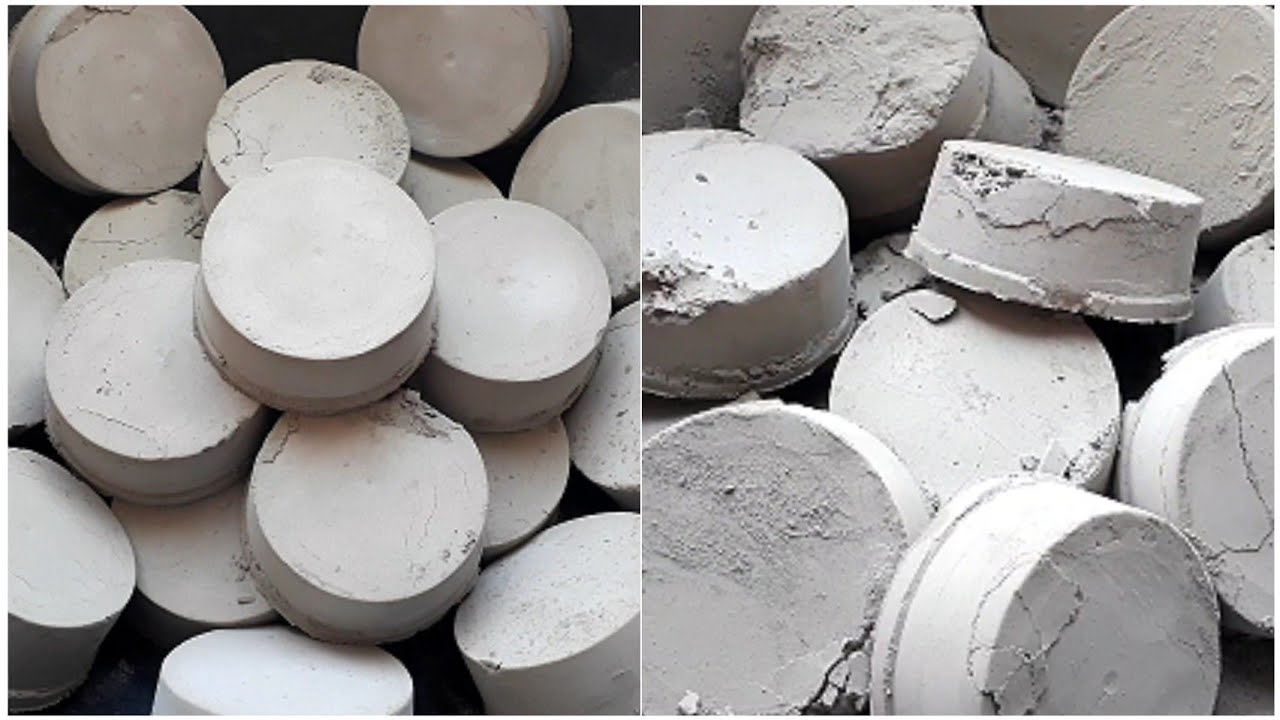 ASMR:;crunchy dusty pure cement dry crumbling pt-06❤/🥳Happy Bday K.Naagar🥳🍫/satisfying video 🥰