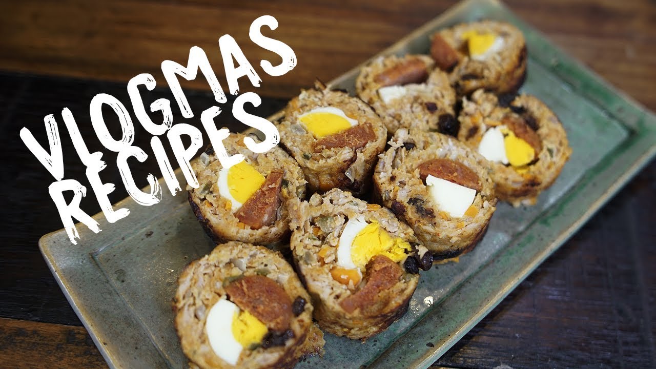 PORK EMBUTIDO VLOGMAS 2 Filipino Christmas Recipes