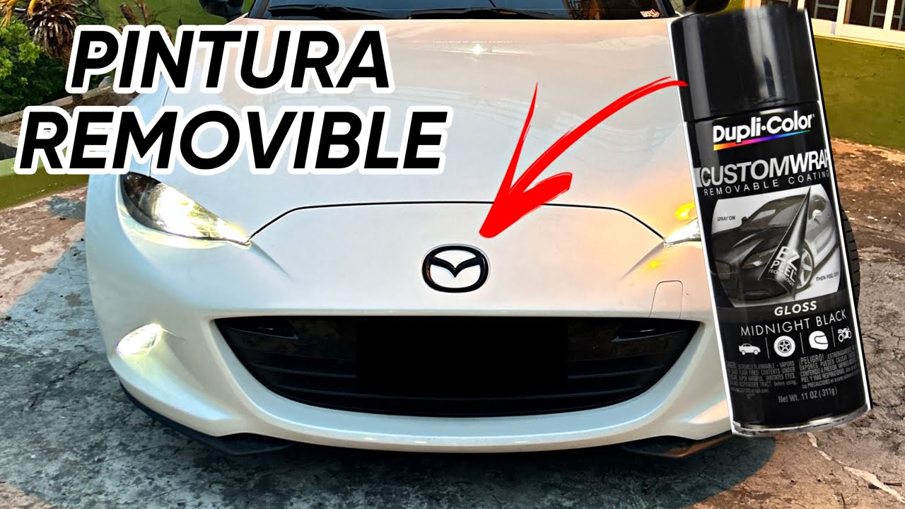 Como pintar emblemas con PLASTI DIP facilmente