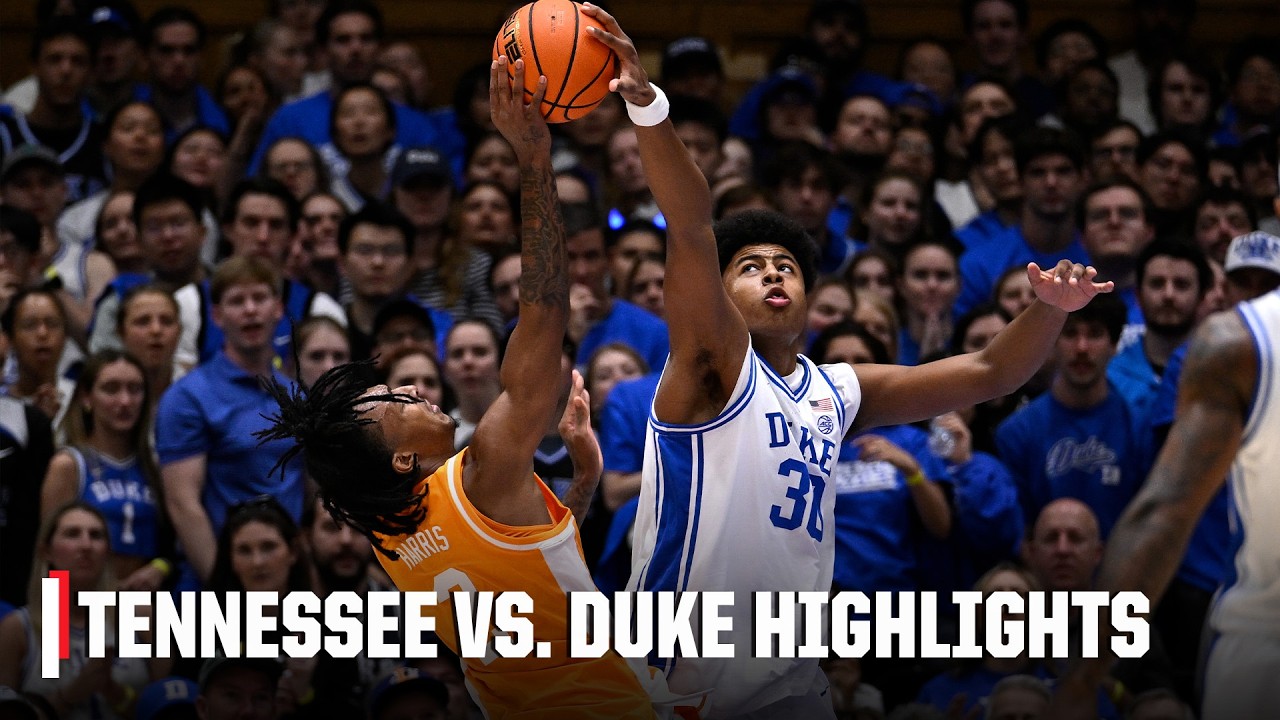 Tennessee Volunteers vs. Duke Blue Devils | Full Game Highlights | ESPN College Basketball