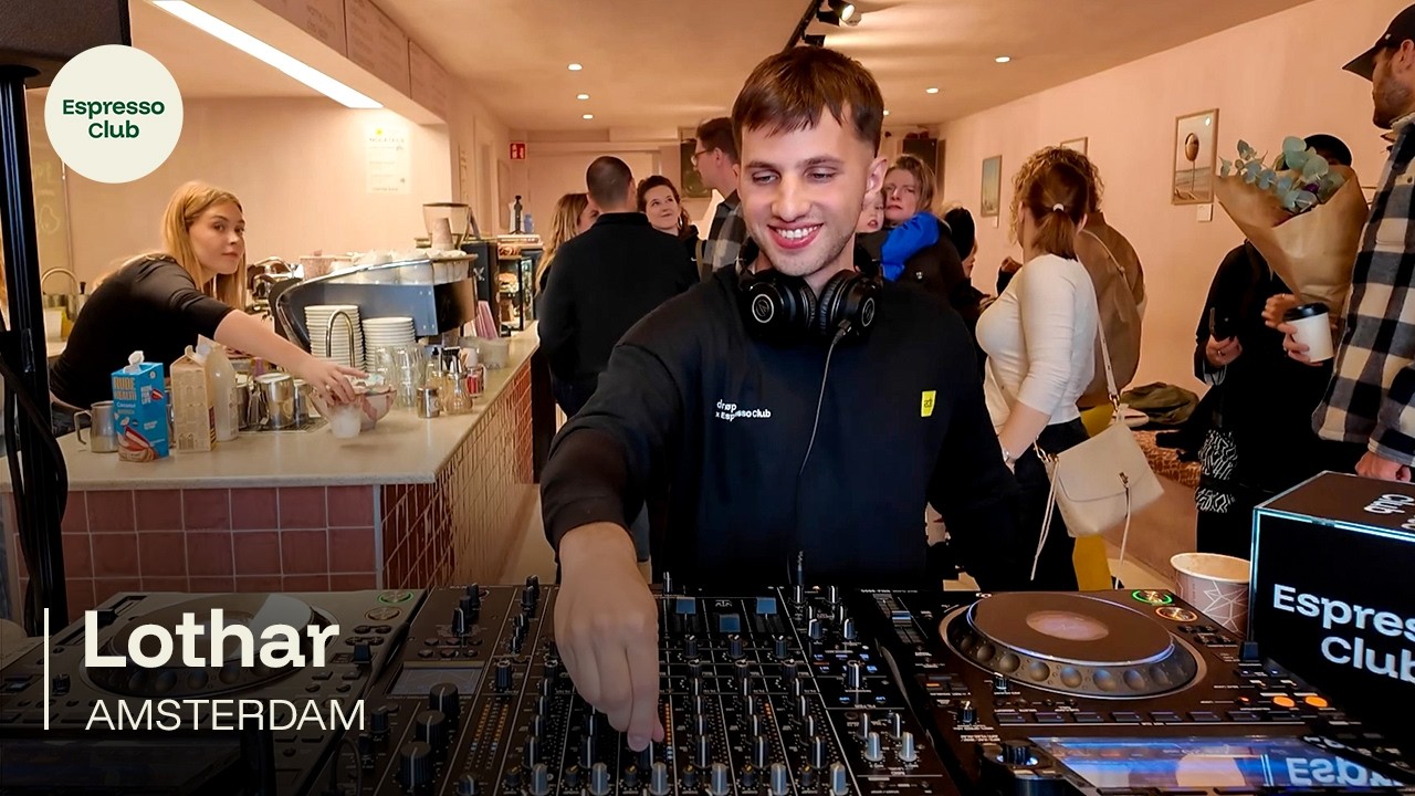 Coffee Party in Amsterdam Dance Event | Deep House Mix by Lothar