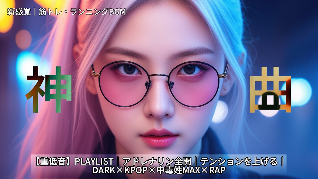 【重低音】PLAYLIST｜アドレナリン全開｜テンション上げる｜DARK×KPOP×中毒姓MAX×RAP
