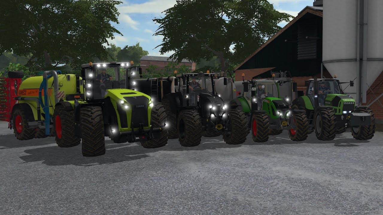 [LS17]  | Claas Xerion 5000+Kaweco Double Twin Shift | LU Gr&ouml;be | Full HD 60 FPS/ Teil1/2