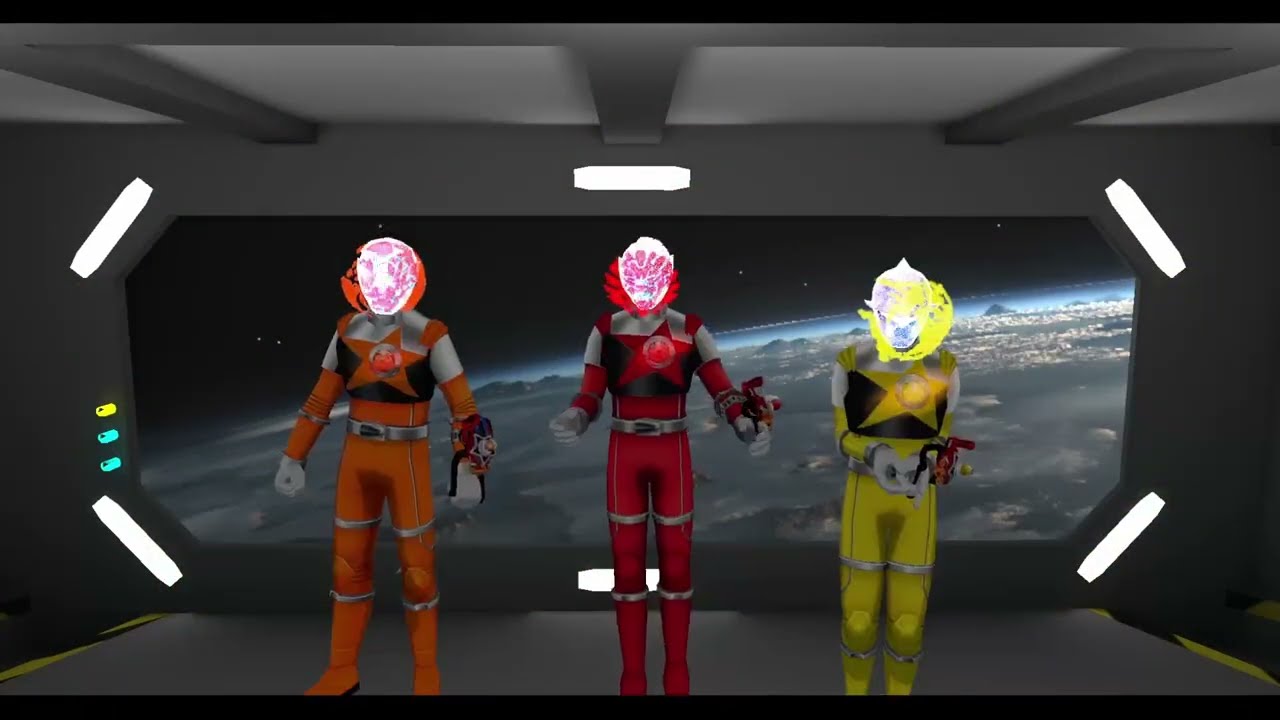 Uchu Sentai Kyuranger #tokusatsu #kamenrider #vrchat