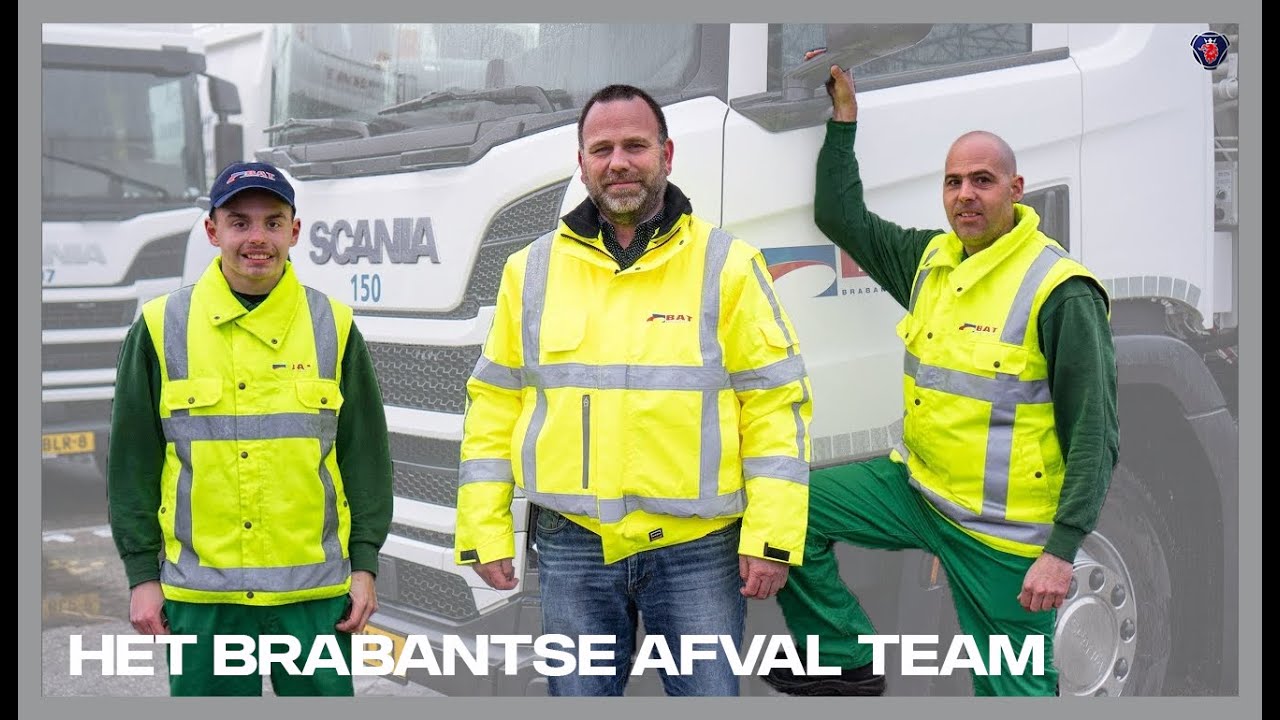 Het Brabants Afval Team houdt het schoon met nieuwe Scania