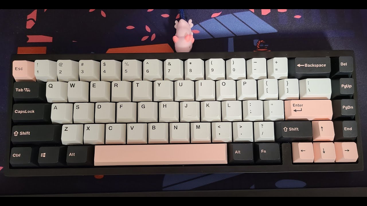 Bakeneko65 w/ Stock Gateron Oil King Switches Sound Test