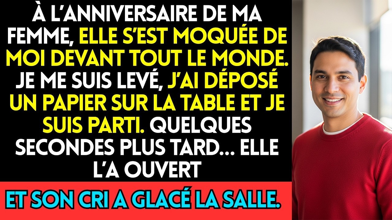 À La Fête D’Anniversaire De Ma Femme Que J’Ai Payée, Ma Femme A Dit «Je Suis Fière De Tous Mes Am