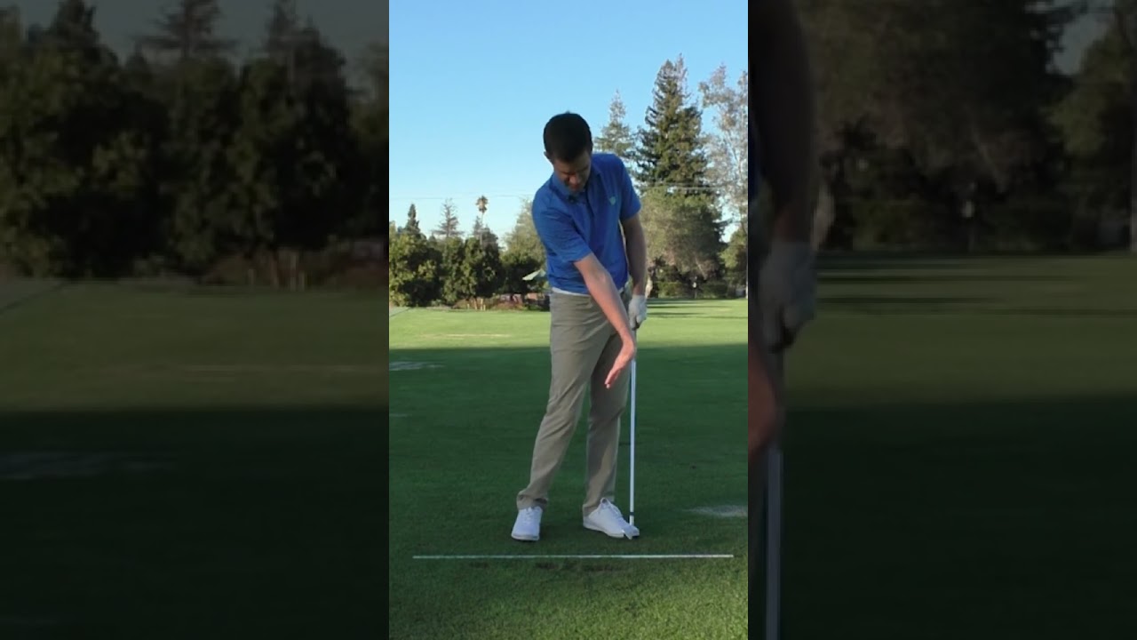 Trail Wrist Unhinging #golf #golfswing #golfdrill #wristmechanics