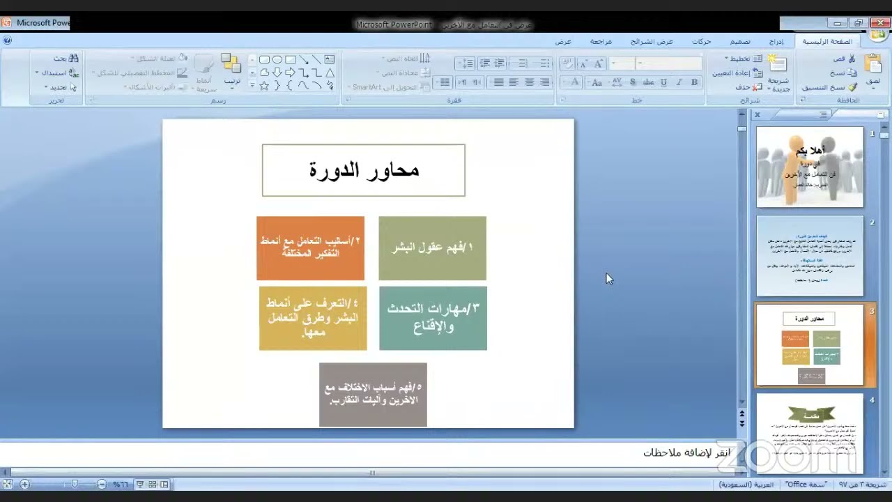 فن التعامل مع الآخرين أ. خالد العمار