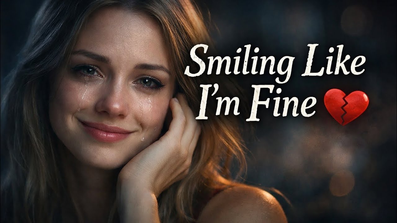Smiling Like I’m Fine 💔 (Emotional Female Song) | Heartbreak Music