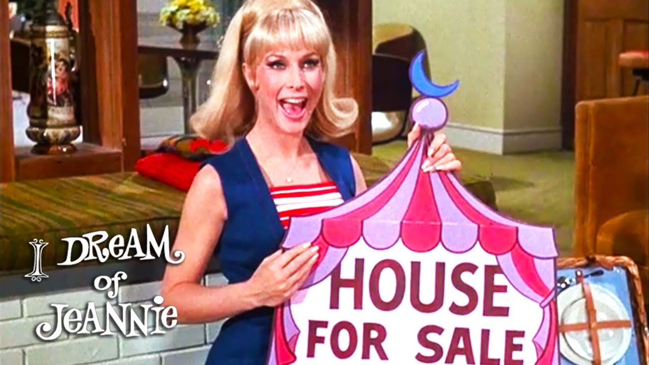 Jeannie Puts Tony's House Up For Sale! | I Dream Of Jeannie