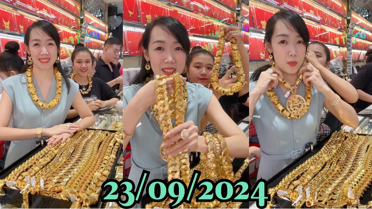 Cô Chủ Kim Thành Thảo Giới Thiệu Vàng Cty 610 : Full Dây 1L tới 20L, Mặt Dây, Ximen Ni 46 và Ni 64.