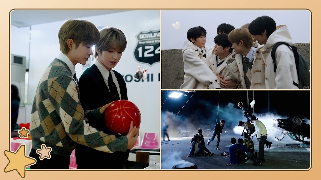 ボウリングもして🎳 空も飛んで🪽楽しんだらGood~ | 볼링도 치고⊹ ࣪ ˖하늘도 날고໒꒱ 좋다 good~ | ‘Hello Mellow’ MV Behind the Scenes