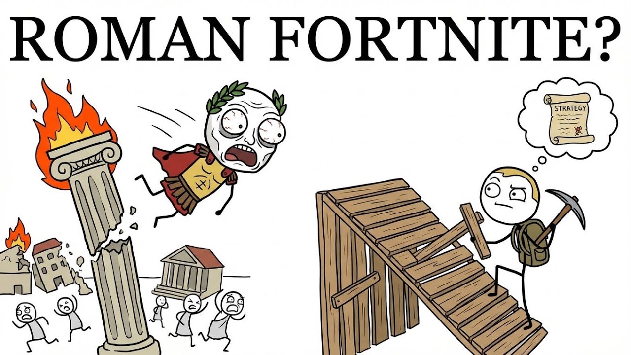 How the Fall of the Roman Empire Influenced Fortnite Battle Royale Strategies